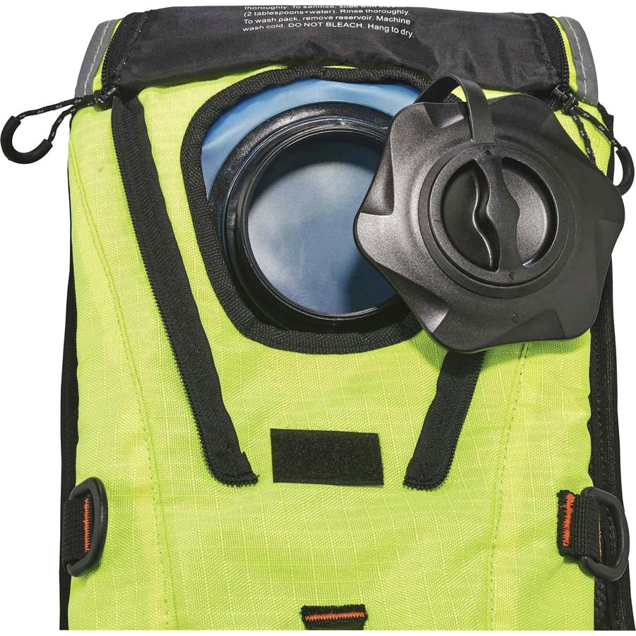 Chill-Its 5156 Low Profile Hydration Pack, 3 L, Hi-Vis Lime, Ships in 1-3 Business Days