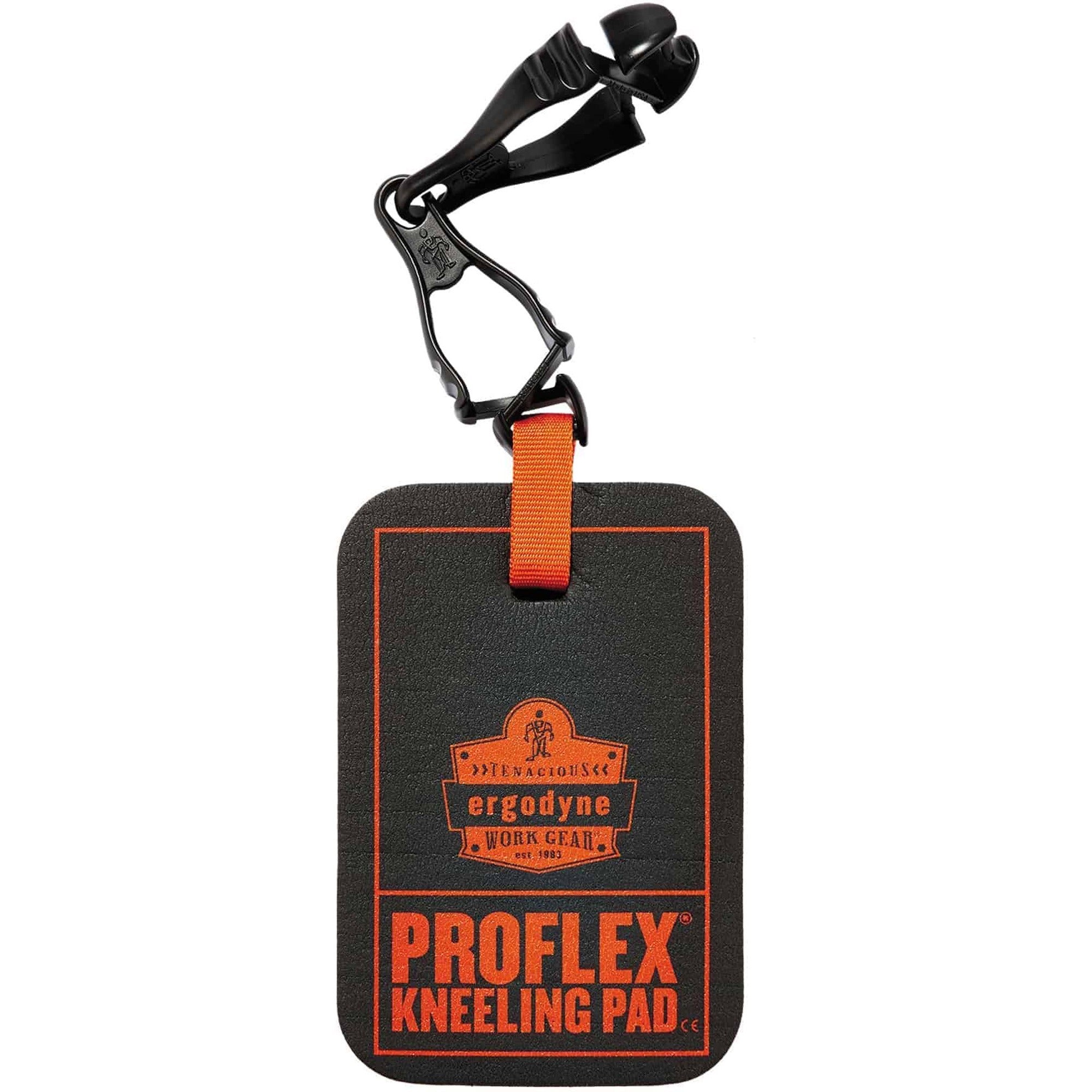 ProFlex 365 Mini Foam Kneeling Pad, Grabber, 1", Mini, Black, Ships in 1-3 Business Days