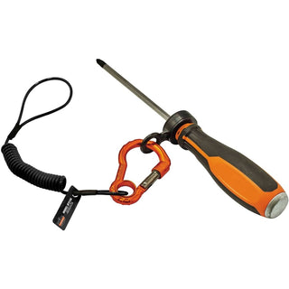 Squids 3194 Hand Tool Tethering Kit, 1 lb Max Working Capacity, 12" to 48" Long, Black/Orange, Ships in 1-3 Business Days