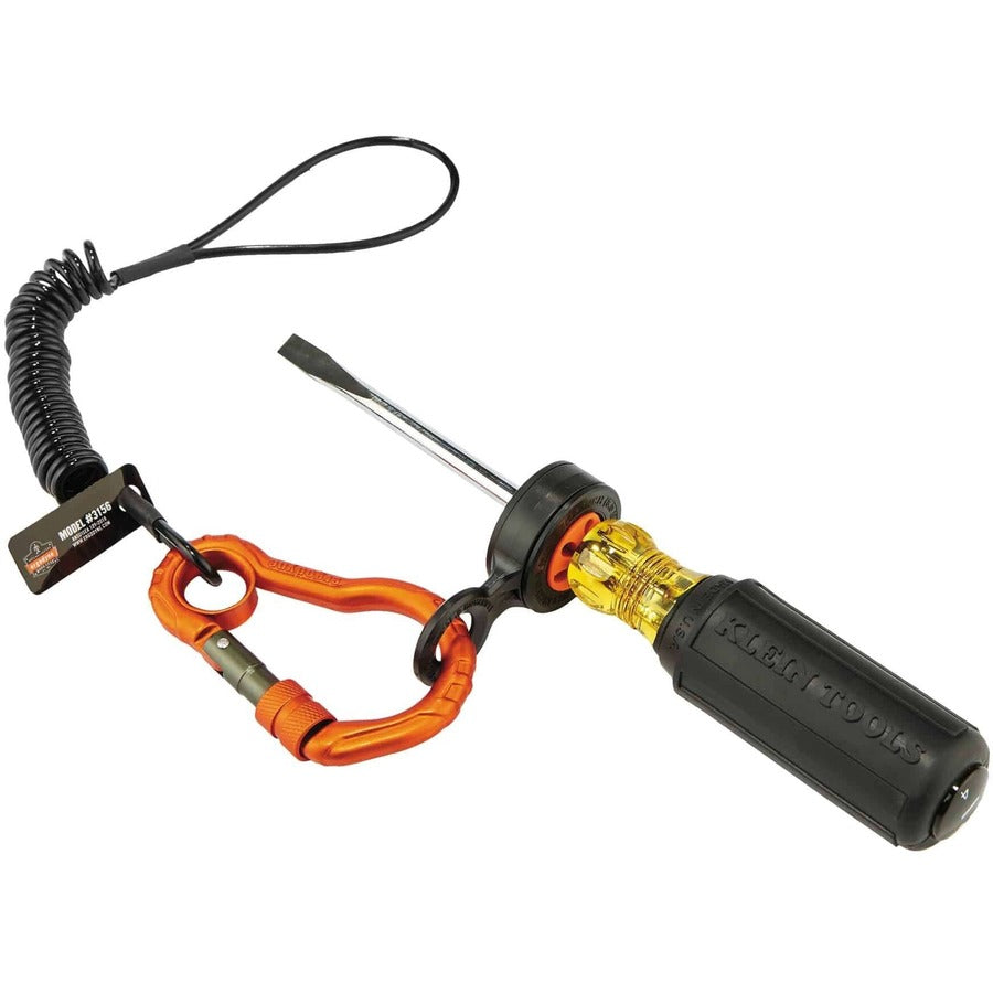Squids 3194 Hand Tool Tethering Kit, 1 lb Max Working Capacity, 12" to 48" Long, Black/Orange, Ships in 1-3 Business Days