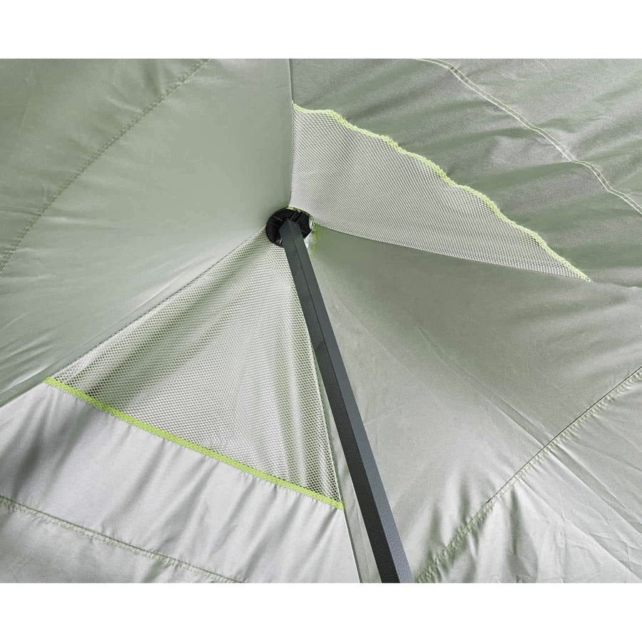 Shax 6000 Heavy-Duty Pop-Up Tent, Single Skin, 10 ft x 10 ft, Polyester/Steel, Lime, Ships in 1-3 Business Days
