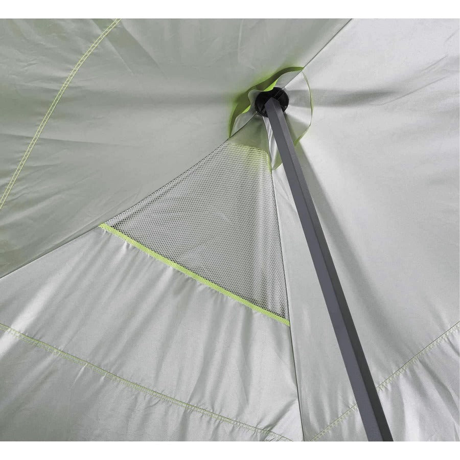 Shax 6015 Heavy-Duty Pop-Up Tent, Single Skin, 10 ft x 20 ft, Polyester/Steel, Lime, Ships in 1-3 Business Days
