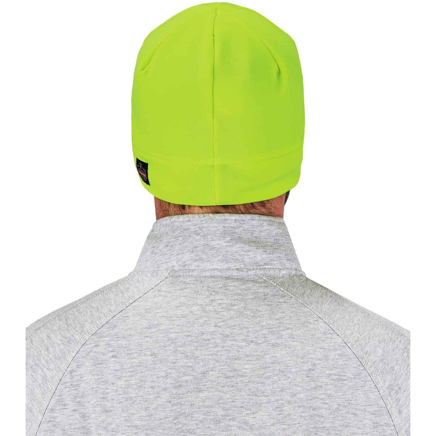 N-Ferno 6804 Skull Cap Winter Hat with LED Lights, One Size Fits Mosts, Lime, Ships in 1-3 Business Days