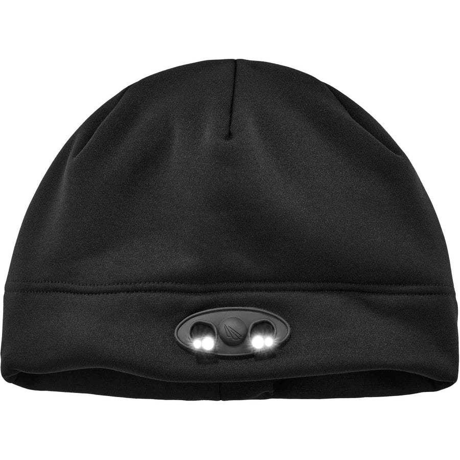 N-Ferno 6804 Skull Cap Winter Hat with LED Lights, One Size Fits Mosts, Black, Ships in 1-3 Business Days