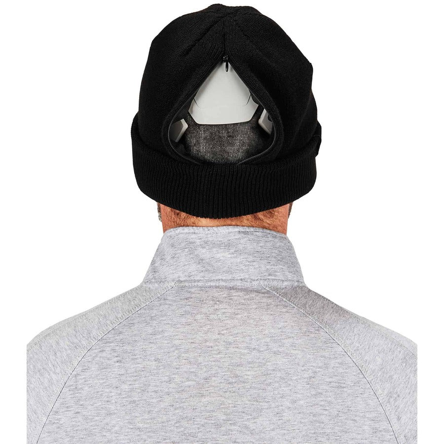 N-Ferno 6811ZI Rib Knit Hat + Bump Cap Insert, One Size Fits Most, Black, Ships in 1-3 Business Days