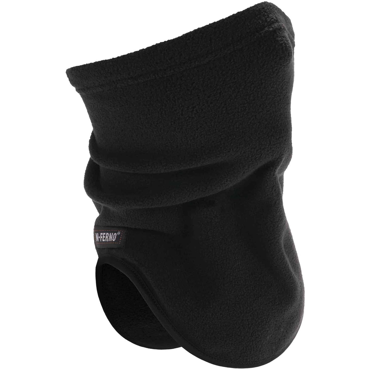 N-Ferno 6960 Fleece Neck Gaiter, Fleece, One Size Fits Most, Black, Ships in 1-3 Business Days