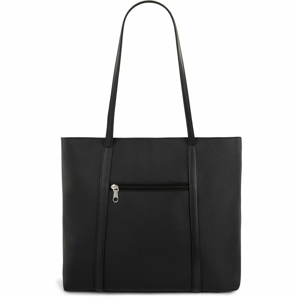 bugatti-pure-carrying-case-tote-for-14-black-damage-resistant-scratch-resistant-scuff-resistant-vegan-leather-body-felt-interior-material-shoulder-strap-handle-trolley-strap-133-height-x-15-width-x-63-depth-female-1-each_buglbg5054bubk - 3