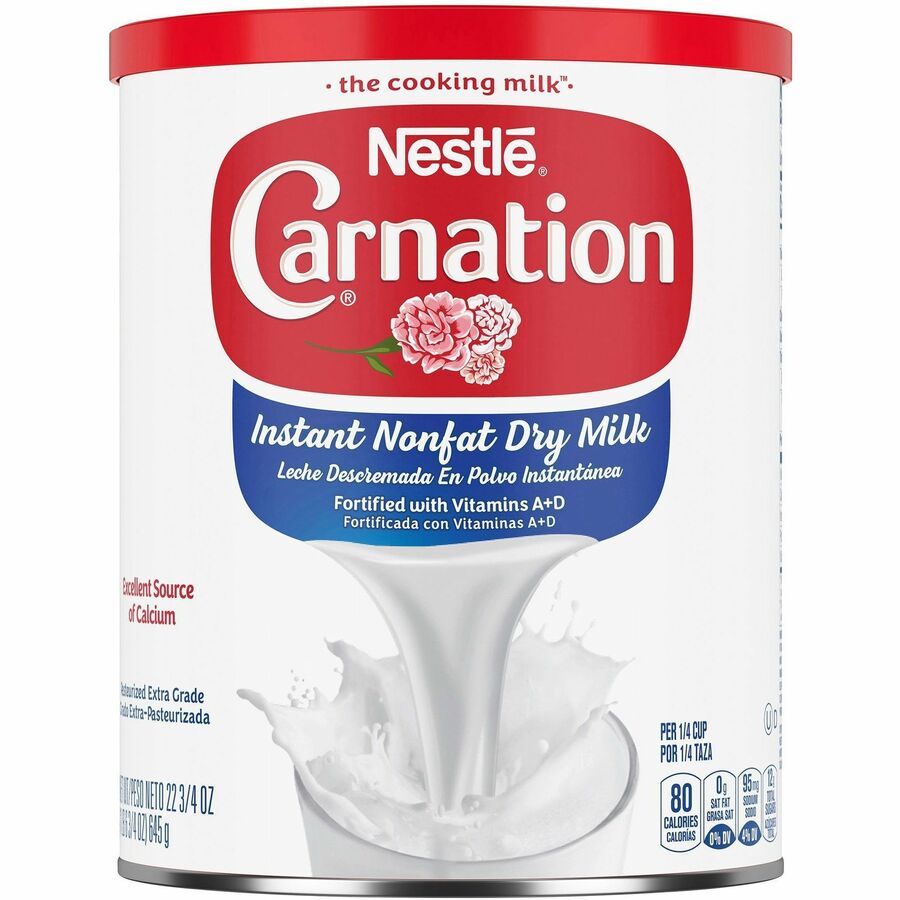 Carnation Instant Nonfat Dry Milk - Powder - 1.42 lb - 4 / Carton