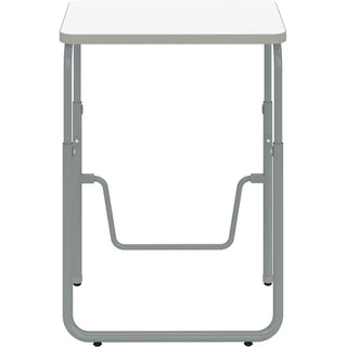 AlphaBetter 2.0 Height-Adjust Student Desk with Pendulum Bar, 27.75 x 19.75 x 29 to 43, Dry Erase, Ships in 1-3 Business Days