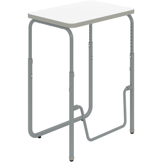 AlphaBetter 2.0 Height-Adjust Student Desk with Pendulum Bar, 27.75 x 19.75 x 29 to 43, Dry Erase, Ships in 1-3 Business Days