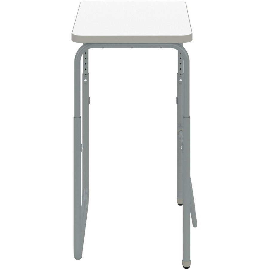 AlphaBetter 2.0 Height-Adjust Student Desk with Pendulum Bar, 27.75 x 19.75 x 29 to 43, Dry Erase, Ships in 1-3 Business Days