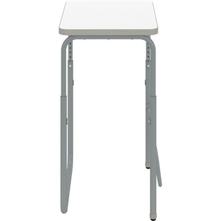 AlphaBetter 2.0 Height-Adjust Student Desk with Pendulum Bar, 27.75 x 19.75 x 29 to 43, Dry Erase, Ships in 1-3 Business Days