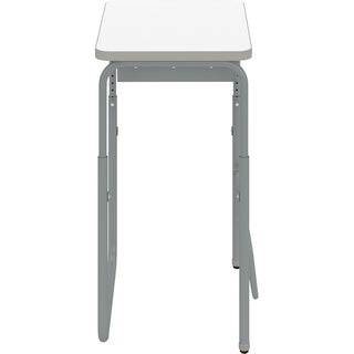 AlphaBetter 2.0 Height-Adjust Student Desk with Pendulum Bar, 27.75 x 19.75 x 29 to 43, Dry Erase, Ships in 1-3 Business Days