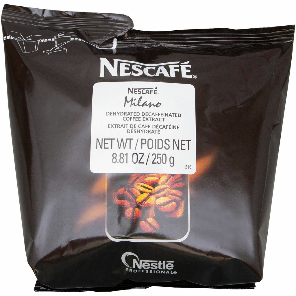 Ristretto Decaffeinated Blend Coffee, 8.8 oz Bag, 4/Carton
