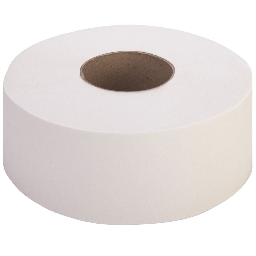 genuine-joe-1-ply-jumbo-roll-bath-tissue-1-ply-363-x-1200-ft-888-roll-diameter-white-fiber-sewer-safe-septic-safe-for-bathroom-12-carton_gjo35120012 - 7