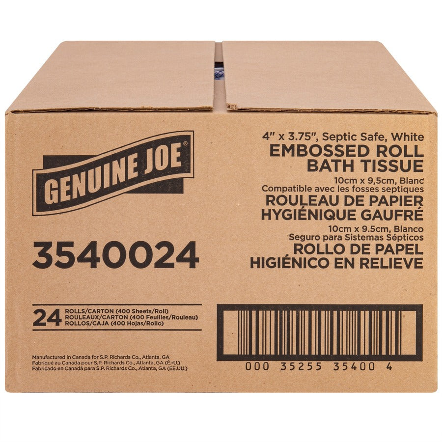 genuine-joe-2-ply-bath-tissue-rolls-2-ply-4-x-375-400-sheets-roll-white-perforated-absorbent-soft-sewer-safe-septic-safe-for-bathroom-restroom-24-carton_gjo3540024 - 8