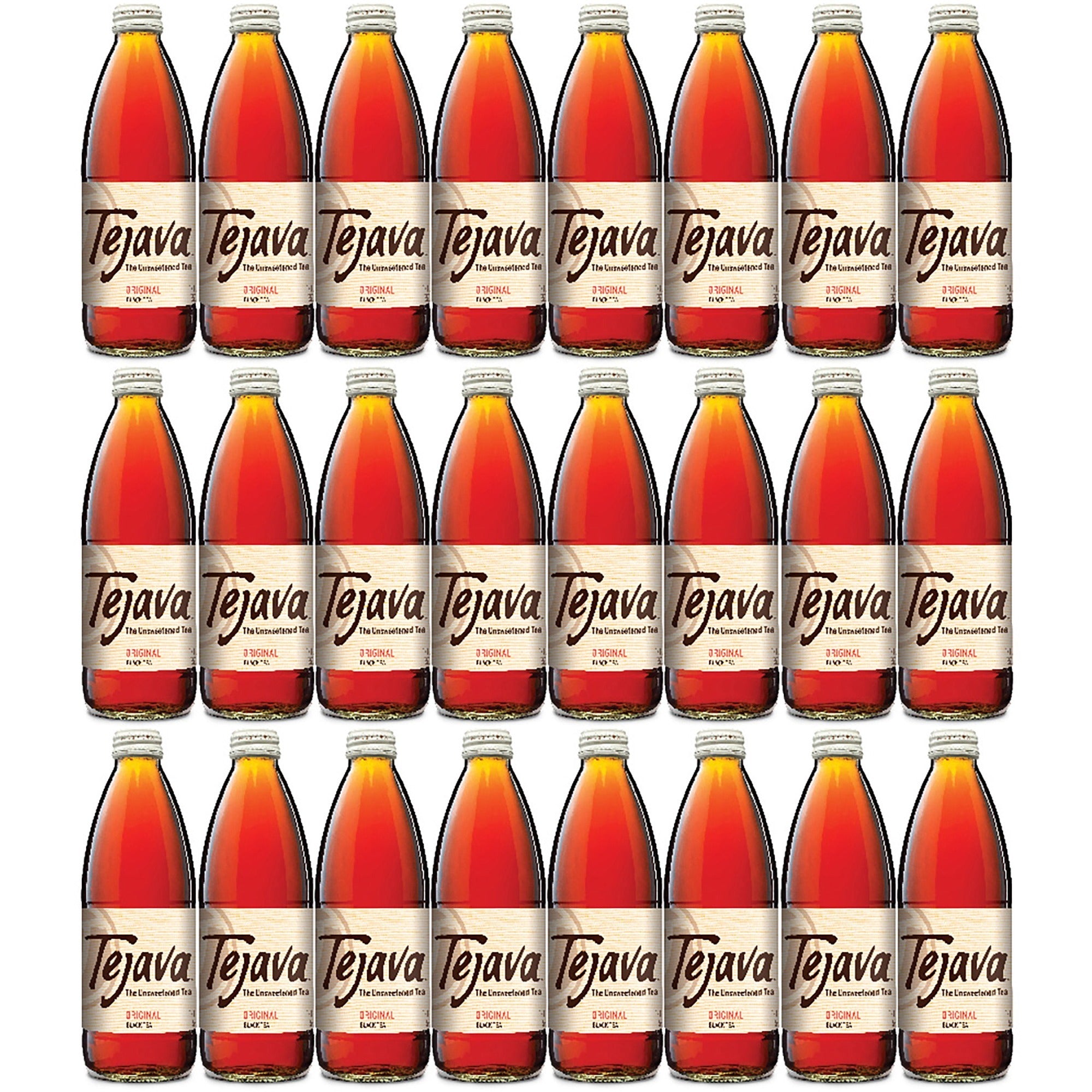Tejava Original Black Tea Bottle - 24 / Carton