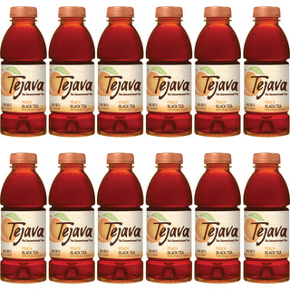 Tejava Peach Black Tea Bottle - 12 / Carton