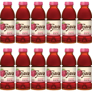 Tejava Raspberry Black Tea Bottle - 12 / Carton
