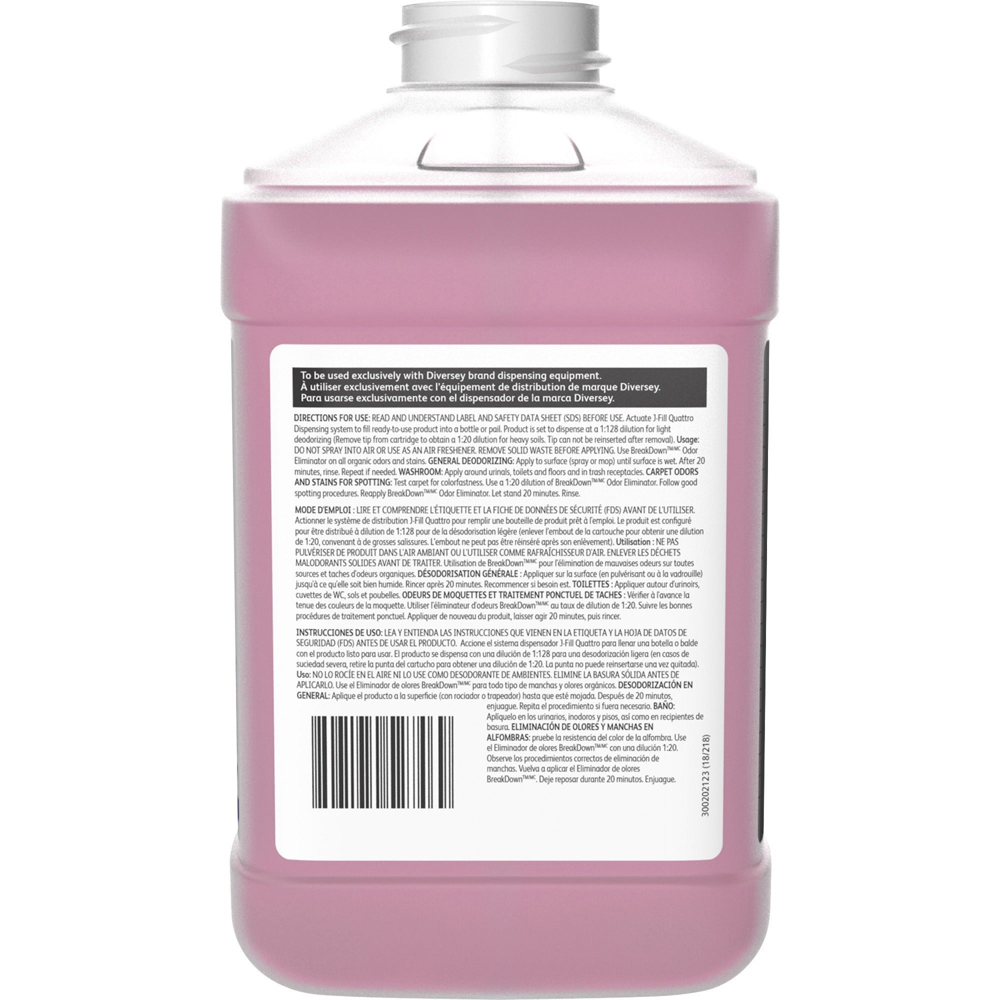 diversey-breakdown-xc-odor-eliminator-cleaner-concentrate-845-fl-oz-26-quart-fresh-scentbottle-2-carton-no-mess-enzyme-free-red_dvo95773791 - 4
