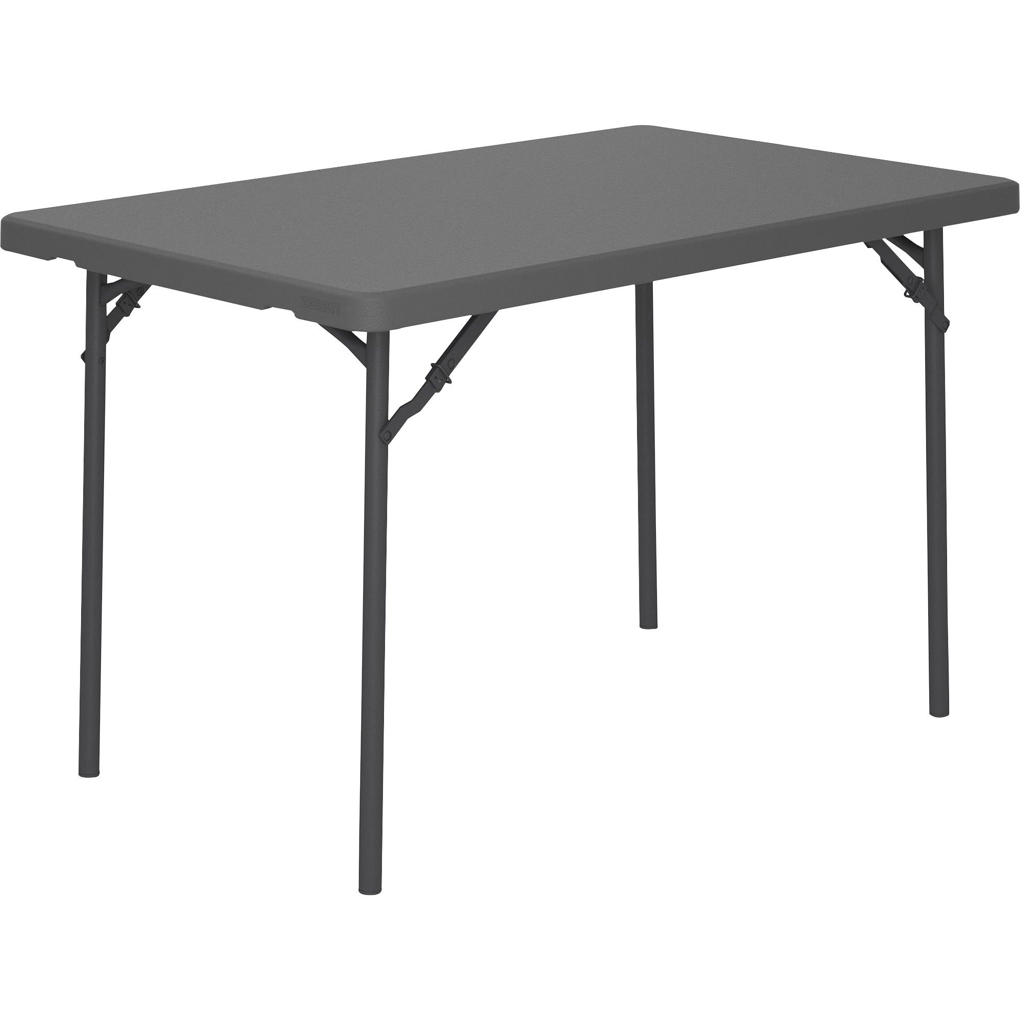 Dorel Zown Classic 48" Blow Mold Training Table - 600 lb Capacity x 48" Table Top Width x 30" Table Top Depth - 29.25" Height - Gray - High-density Polyethylene (HDPE), Resin - 1 Each - 1