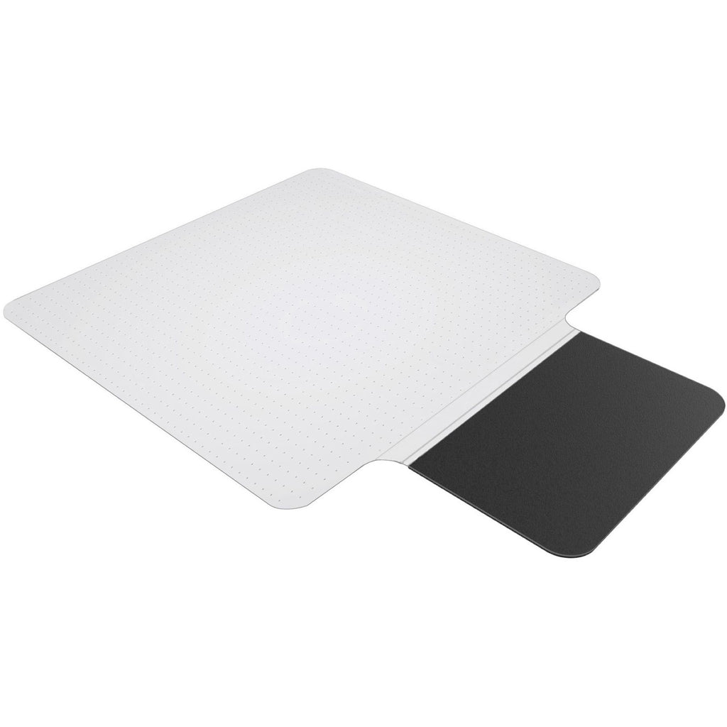 es-robbins-sit-or-stand-mat-with-lip-pile-carpet-53-length-x-36-width-lip-size-18-length-x-20-width-rectangular-vinyl-foam-clear-1each_esr184619 - 1