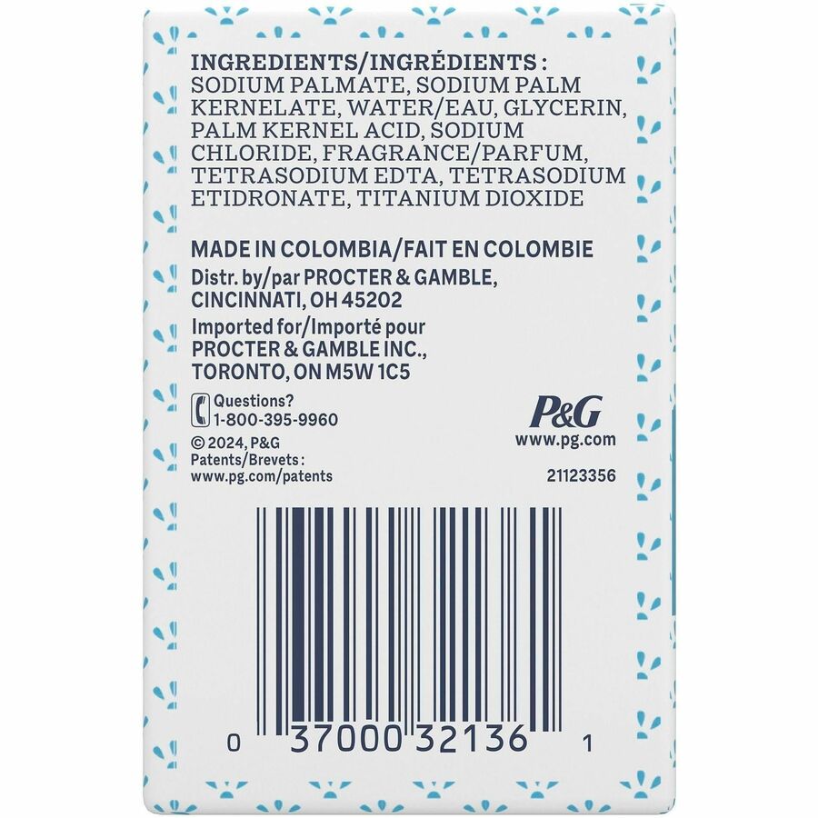 Individually Wrapped Bath Soap, Original Scent, 3.1 oz Bar, 72/Carton