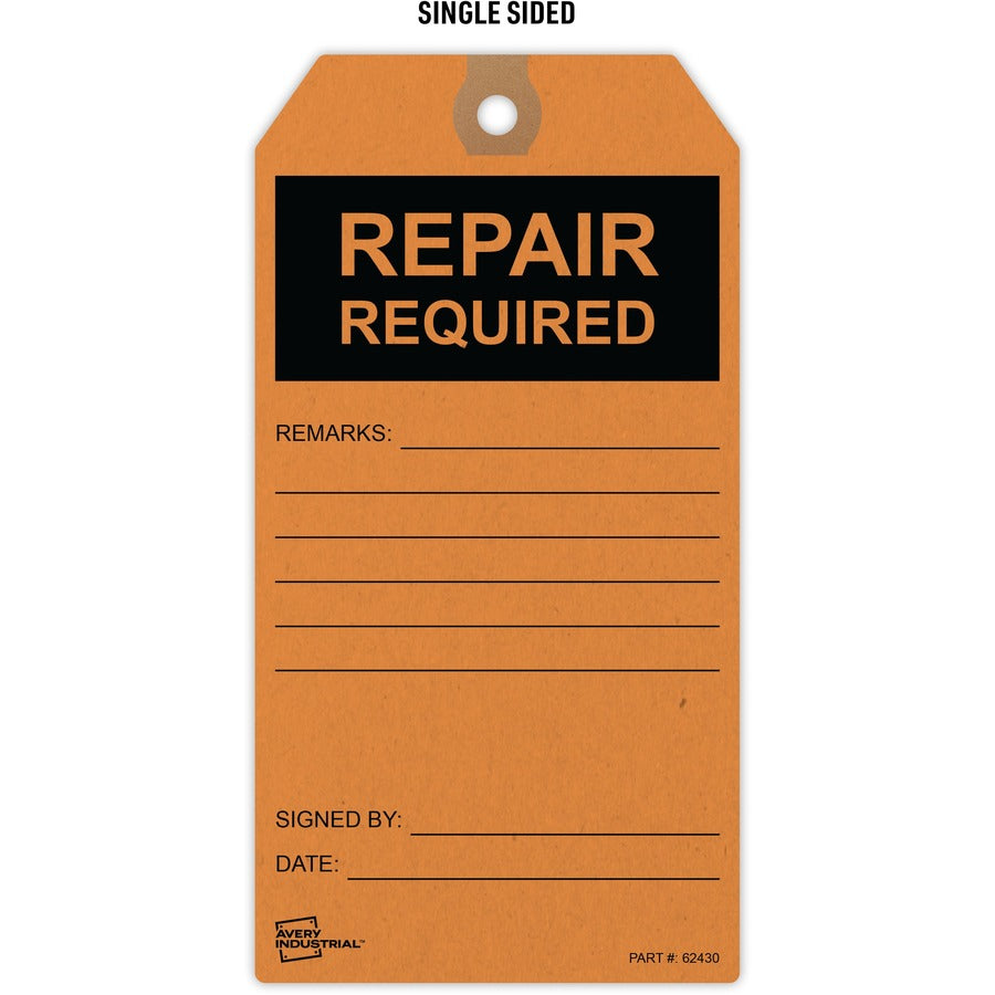 avery-preprinted-repair-required-repair-tags-575-length-x-3-width-25-pack-card-stock-orange_ave62430 - 5