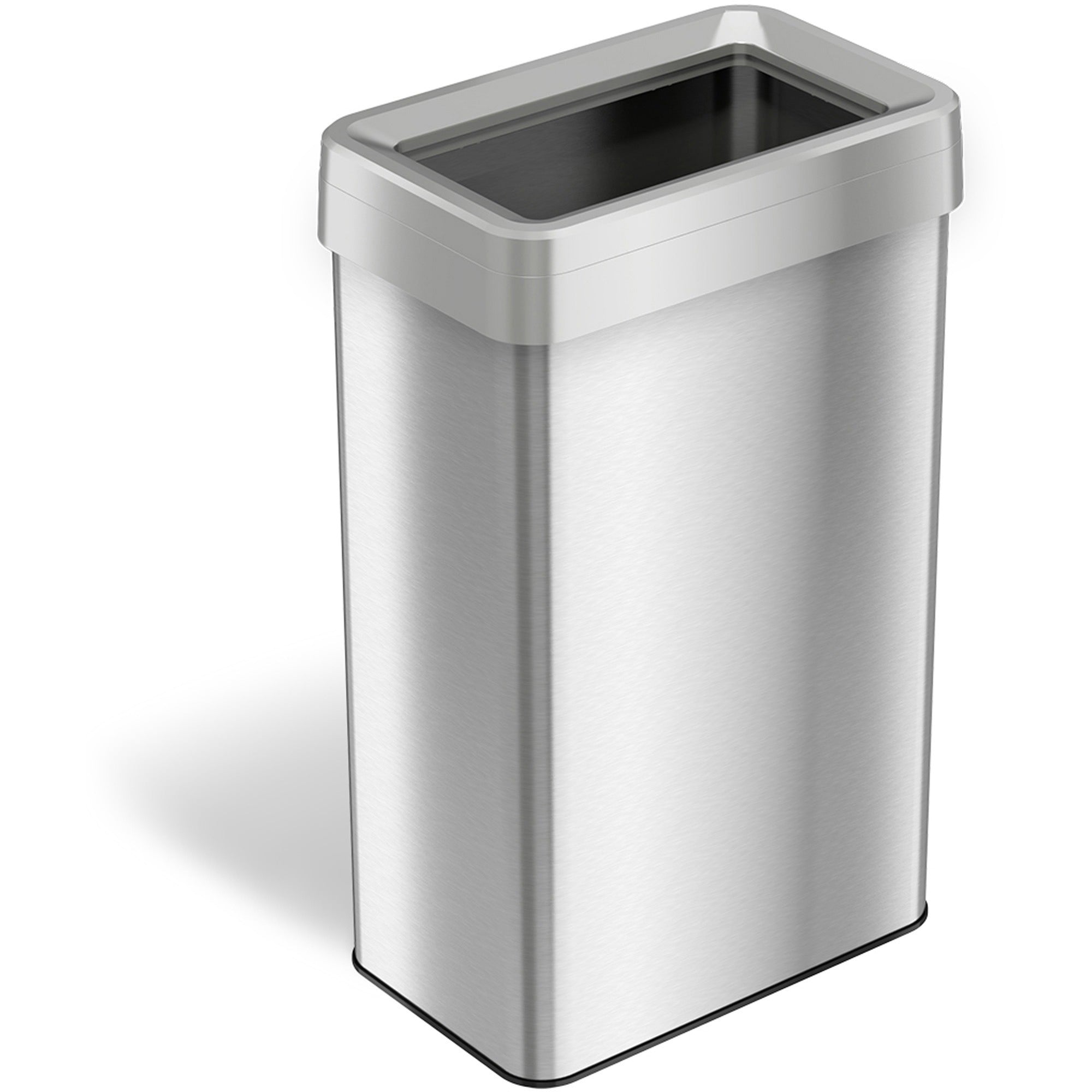 hls-commercial-stainless-steel-bin-receptacle-deodorizer-21-gal-capacity-rectangular-fingerprint-proof-33-height-x-103-width-x-16-depth-stainless-steel-silver-1-each_hlchls21uot - 1