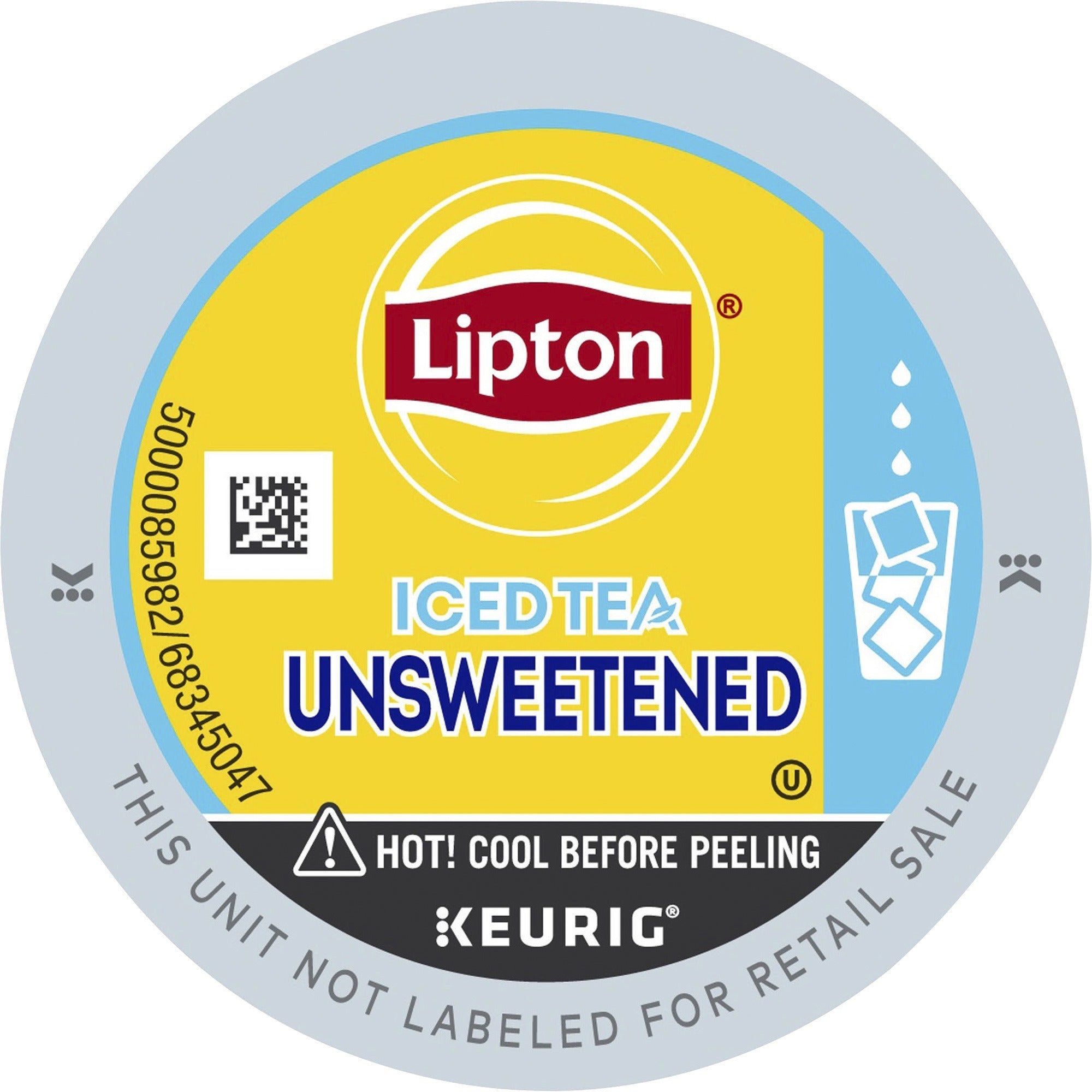 Lipton Unsweetned Iced Black Tea K-Cup - 24 / Box - 1