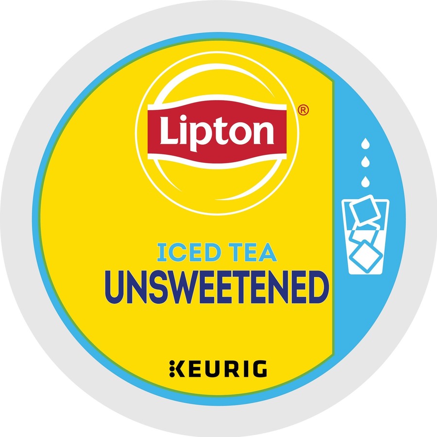 Lipton Unsweetned Iced Black Tea K-Cup - 24 / Box - 2