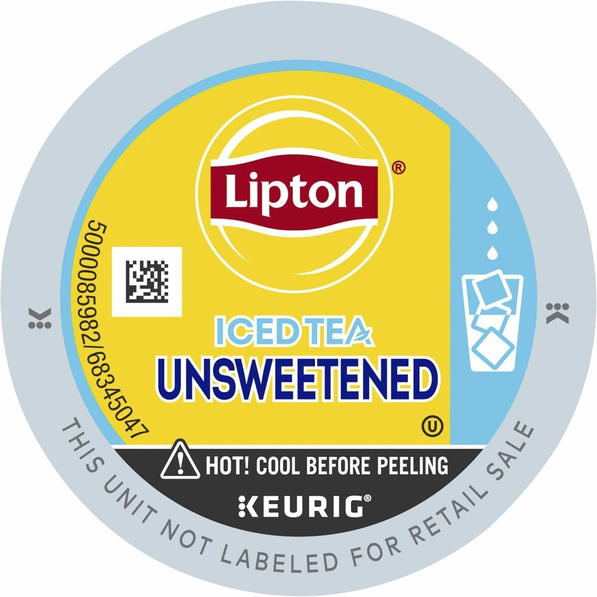 Lipton Unsweetned Iced Black Tea K-Cup - 24 / Box