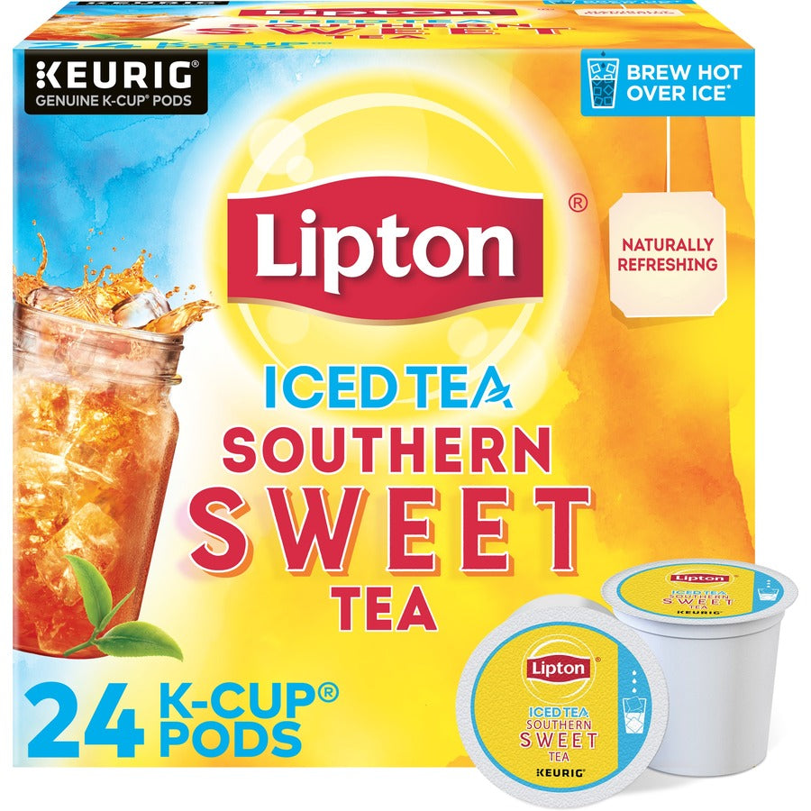Lipton Southern Sweet Iced Black Tea K-Cup - 24 / Box - 2