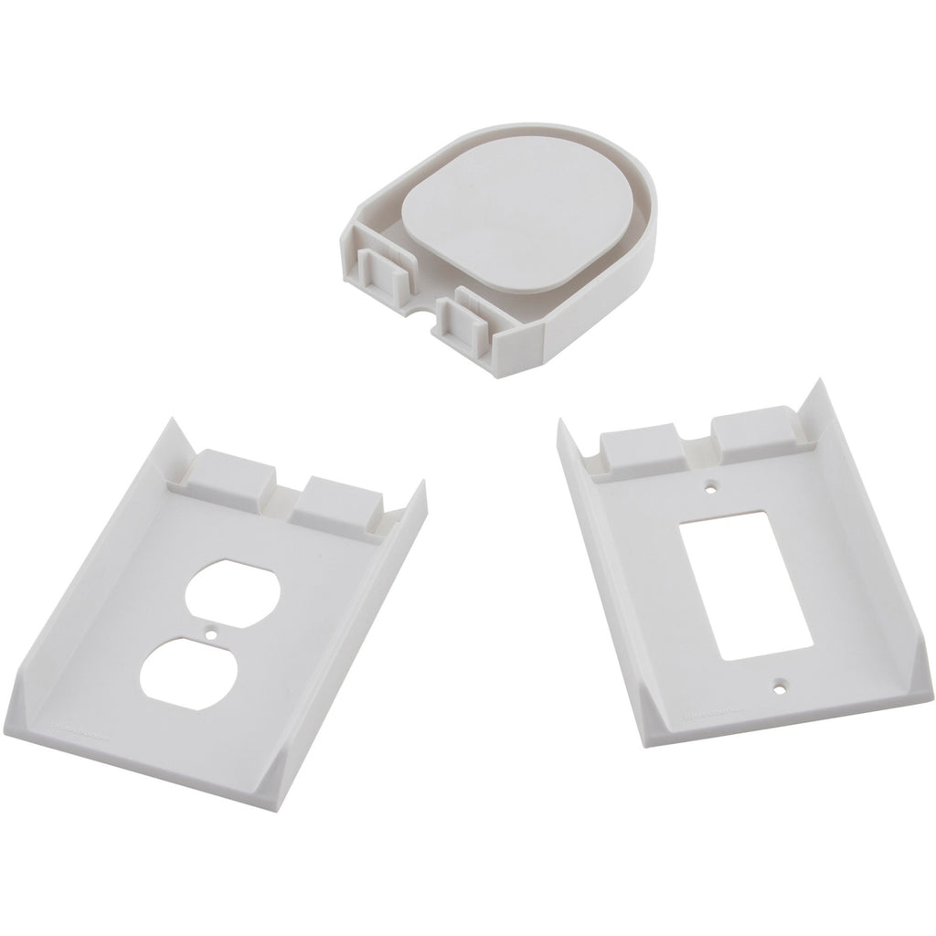 bluelounge-socketstation-mounting-shelf-for-smartphone-hub-speaker-electric-toothbrush-white-3-lb-load-capacity-1-each_avtblusswh - 1