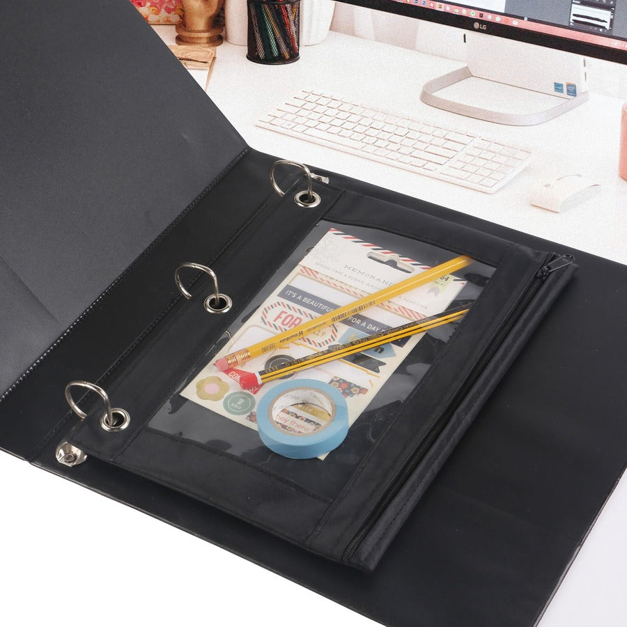 business-source-binder-pencil-pouch-10-height-x-74-width-black-1-each_bsn18303 - 7