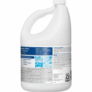 Turbo Pro Disinfectant Cleaner for Sprayer Devices, 121 oz Bottle, 3/Carton