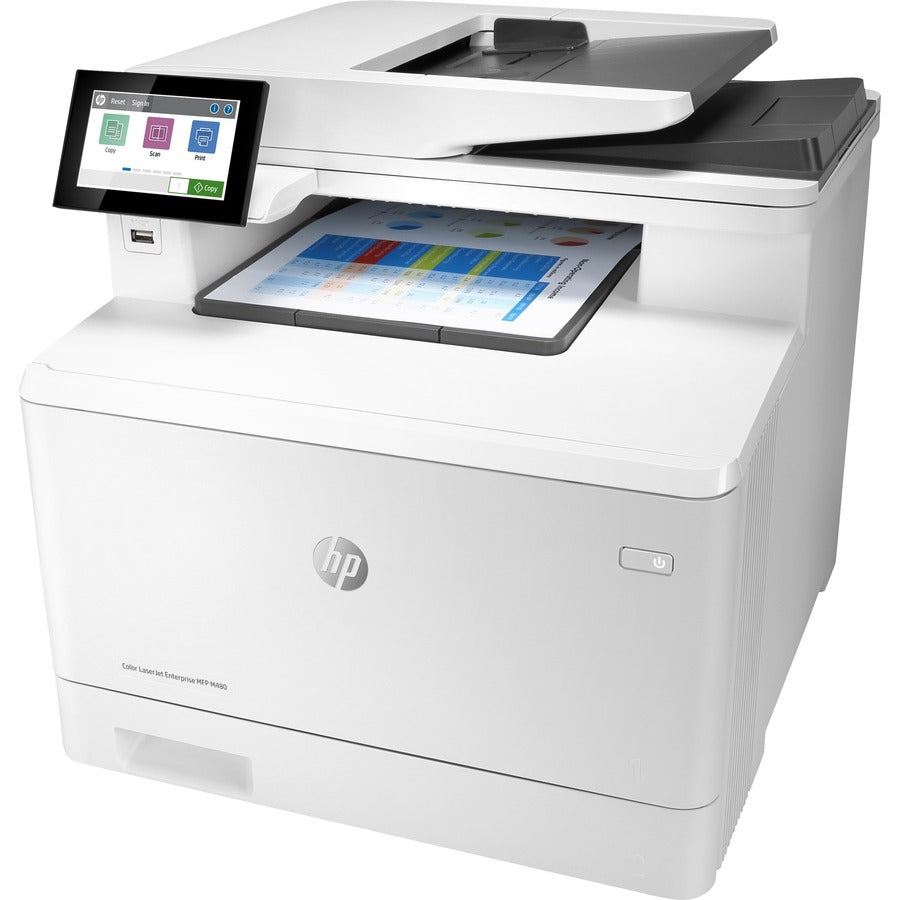 LaserJet Enterprise Color MFP M480f, Copy/Fax/Print/Scan