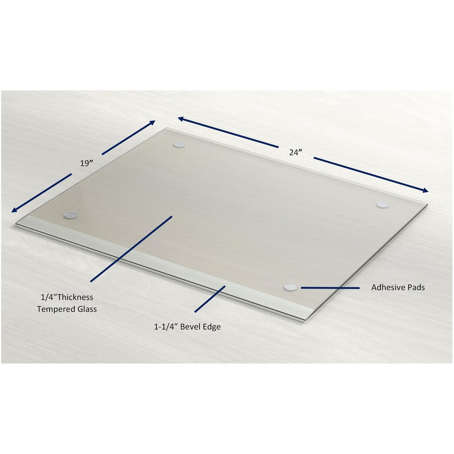 lorell-desk-pad-rectangular-24-width-rubber-clear_llr39658 - 4