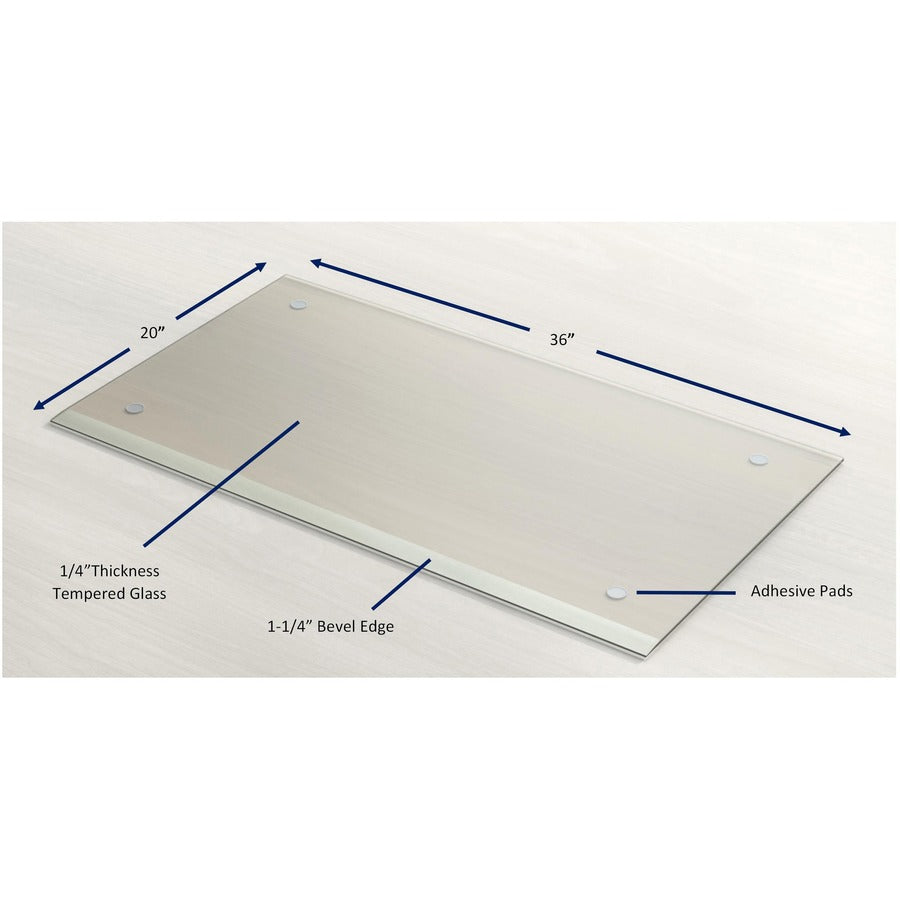 lorell-desk-pad-rectangular-36-width-rubber-clear_llr39659 - 4