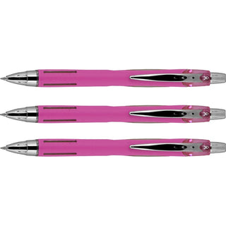 uni-jetstream-rt-pink-ribbon-ballpoint-pen-medium-pen-point-1-mm-pen-point-size-multi-pink-barrel-3-pack_ubc70202 - 5