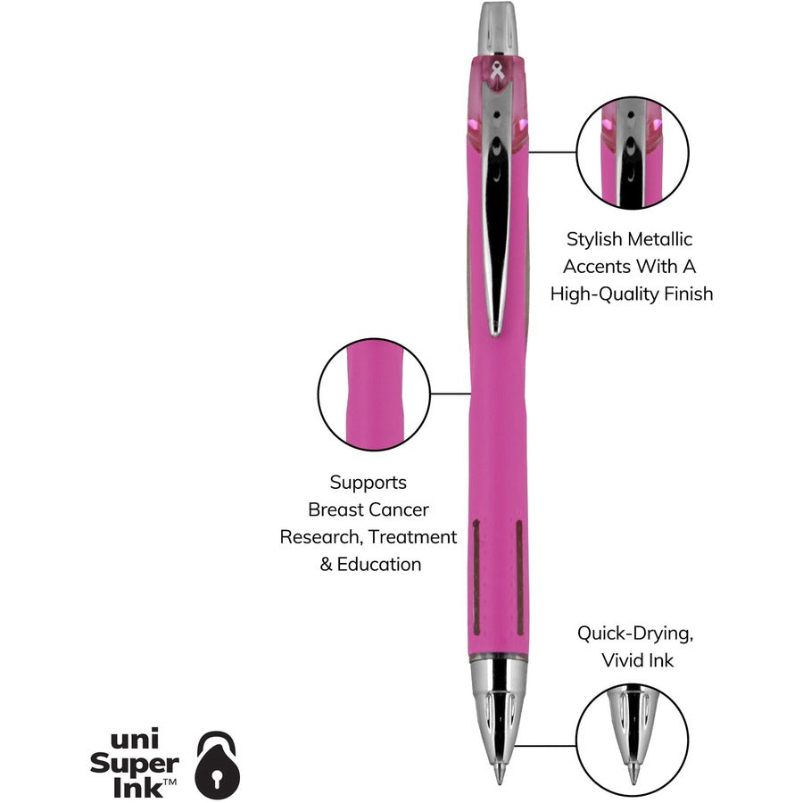 uni-jetstream-rt-pink-ribbon-ballpoint-pen-medium-pen-point-1-mm-pen-point-size-multi-pink-barrel-3-pack_ubc70202 - 4