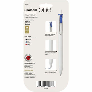 uni ONE Gel Pen - Medium Pen Point - 0.7 mm Pen Point Size - Multi Gel-based Ink - 4 / Pack