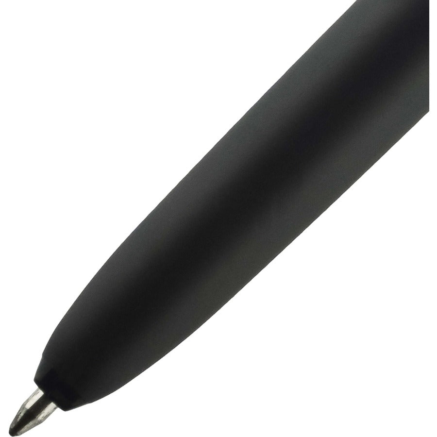 uni Spectrum Gel Pen - Medium Pen Point - 0.7 mm Pen Point Size - Black Gel-based Ink - 1 Dozen