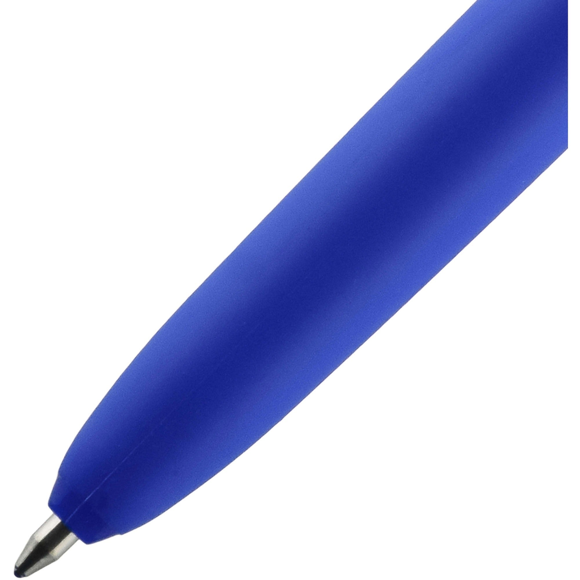 uni-spectrum-gel-pen-medium-pen-point-07-mm-pen-point-size-blue-gel-based-ink-1-dozen_ubc70360 - 2