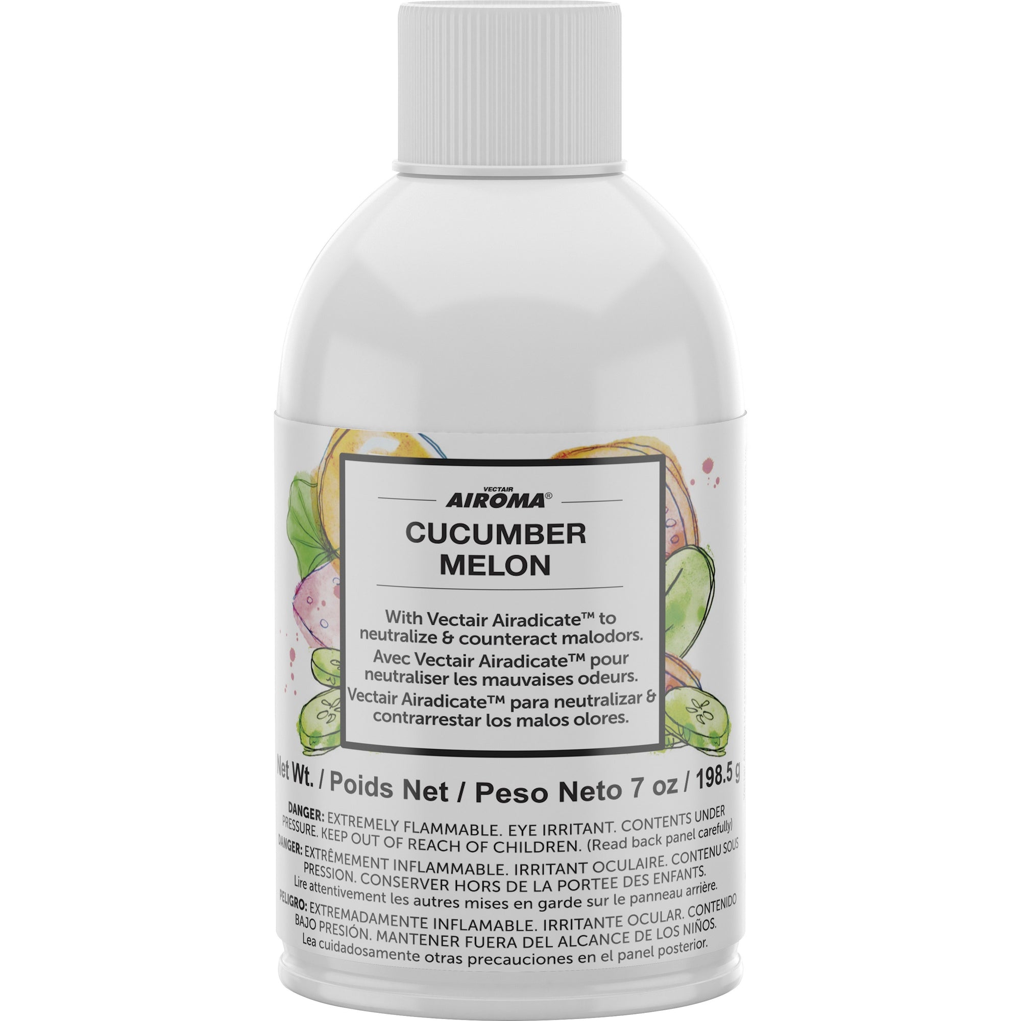 vectair-systems-airoma-dispenser-fragrance-refill-aerosol-6000-ft-cucumber-&-melon-60-day-12-carton-odor-neutralizer_vtsaircuc - 1
