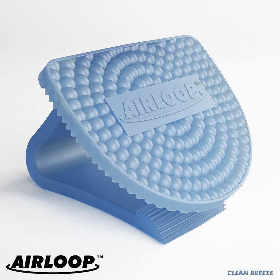 Vectair Systems Airloop Toilet Bowl Clip Air Freshener - Clip - 3000 ft - Linen Breeze - 30 Day - 10 / Carton