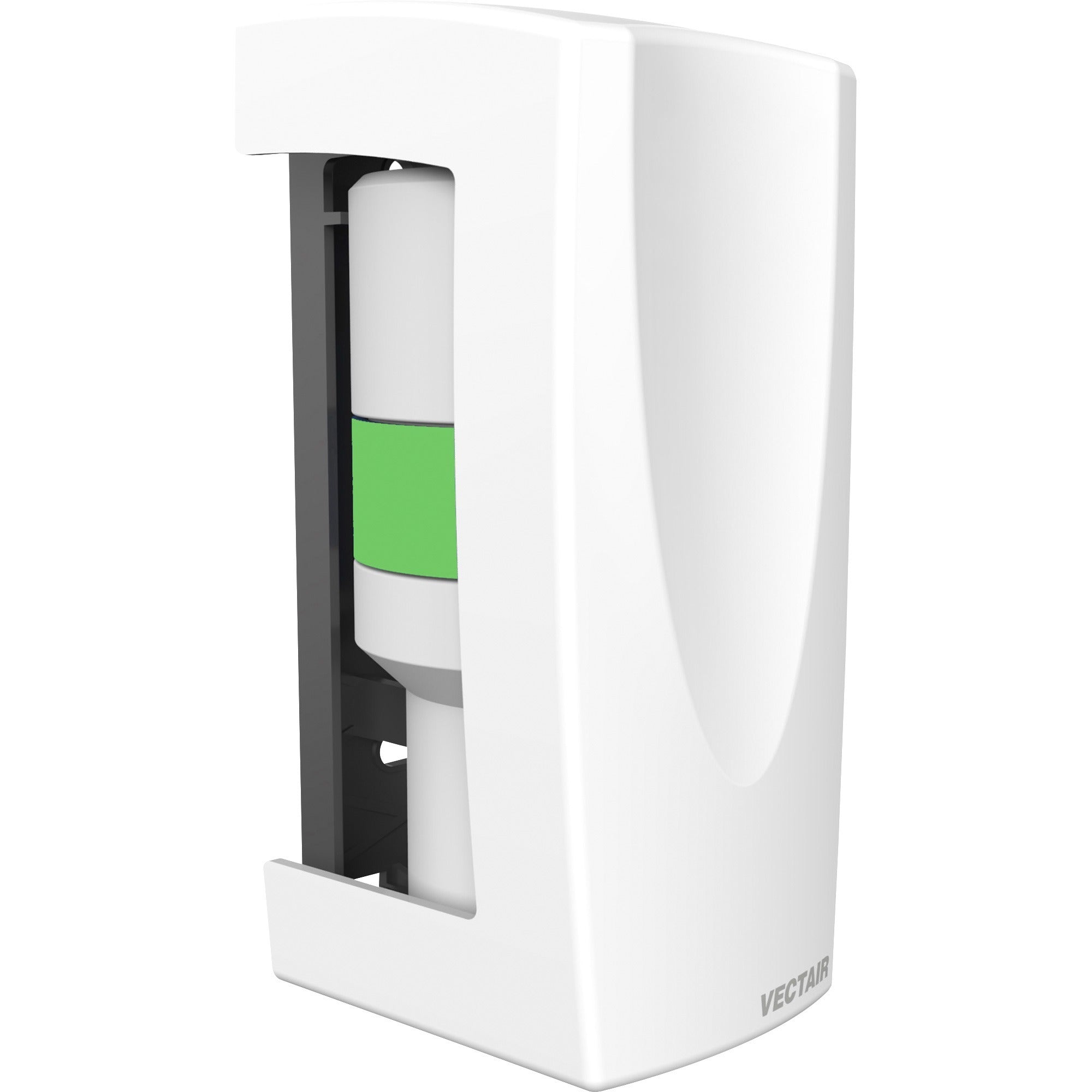 Vectair Systems V-Air MVP Air Freshener Dispenser - 60 Day Refill Life - 6000 ft Coverage - 1 Each - White