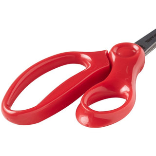 Fiskars 5" Blunt-tip Kids Scissors - 5" Overall LengthSafety Edge Blade - Blunted Tip - Red - 1 Each
