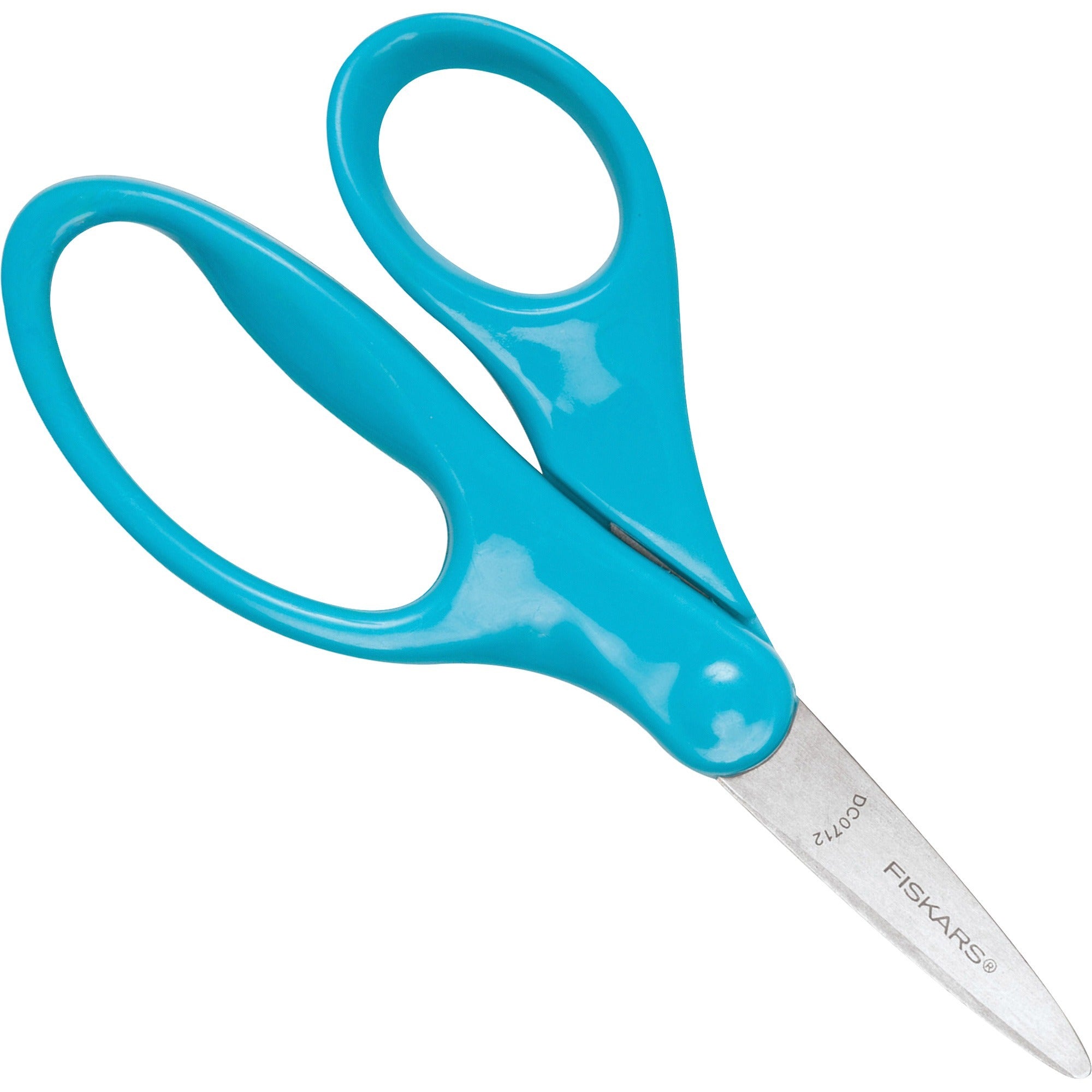 fiskars-5-pointed-tip-kids-scissors-5-overall-lengthsafety-edge-blade-pointed-tip-turquoise-1-each_fsk1943001067 - 1