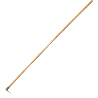 genuine-joe-screw-mop-replacement-handle-60-length-094-diameter-natural-hardwood-metal-1-each_gjo18331 - 1